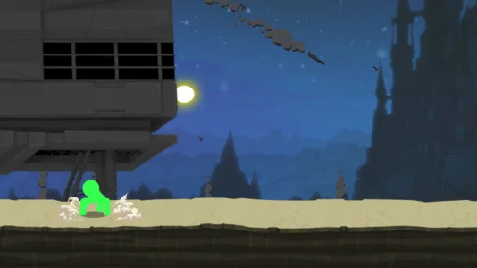 Stickman The Flash (MOD, Immortality) screenshot 1