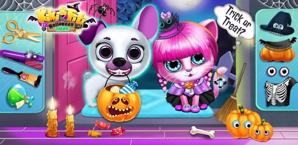 Kiki & Fifi Halloween Salon screenshot 1
