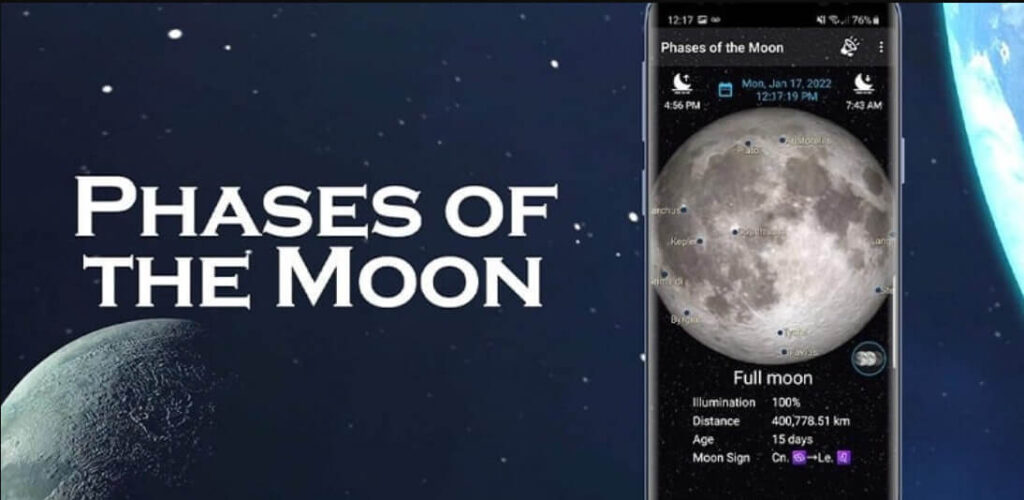 Phases of the Moon Pro screenshot 1