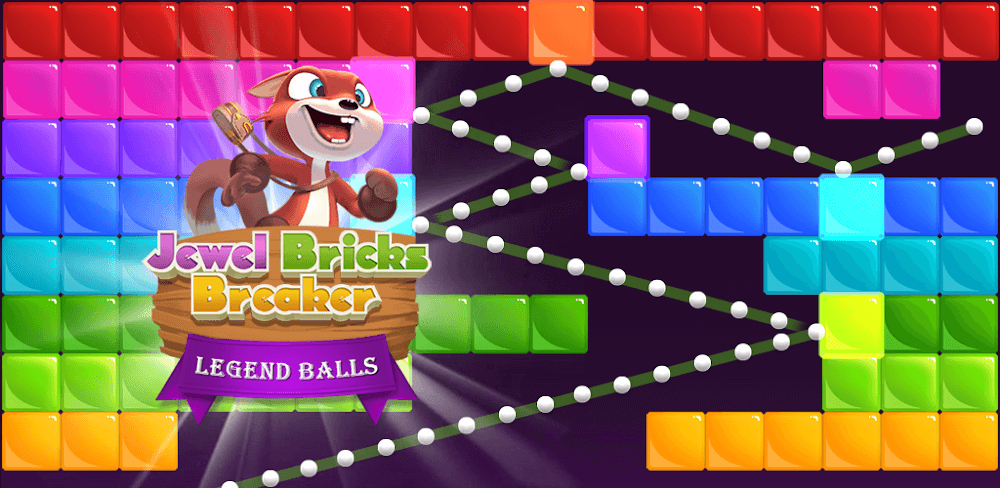 Jewel Bricks Breaker screenshot 1