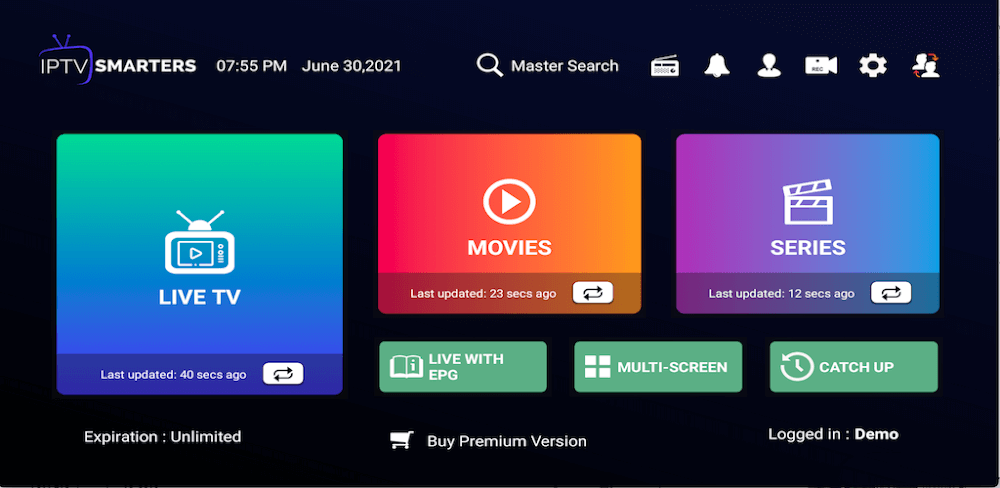 IPTV Smarters Pro screenshot 1