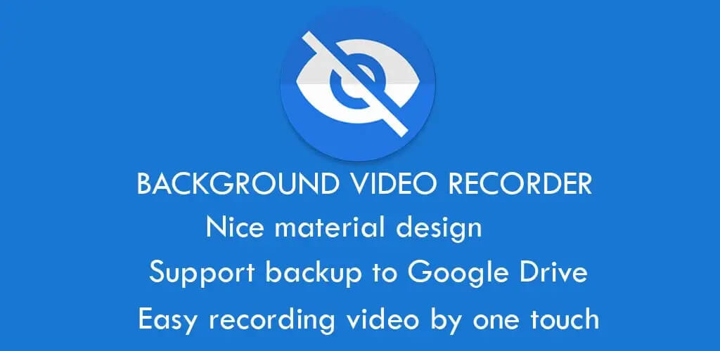 Background Video Recorder screenshot 1