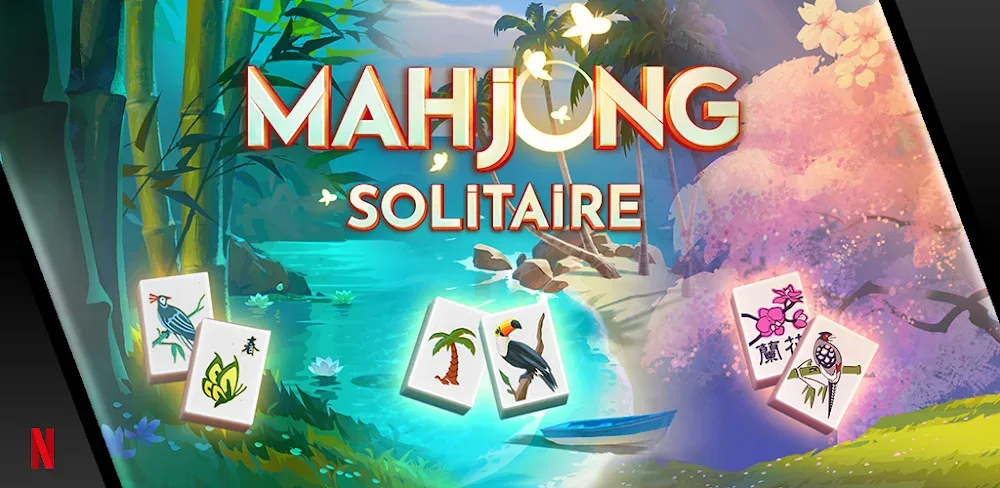 Mahjong Solitaire NETFLIX screenshot 1