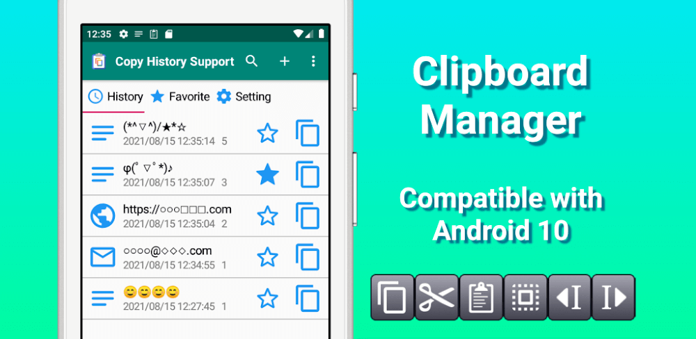 Clipboard Manager MOD screenshot 1
