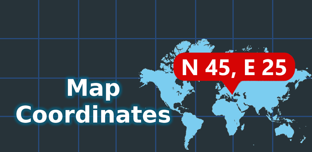 Map Coordinates screenshot 1