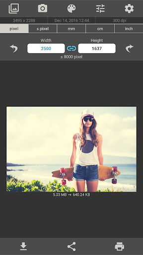 Image Size – Photo Resizer MOD screenshot 1