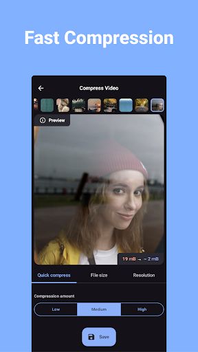 Compress Video – Resize Video screenshot 1