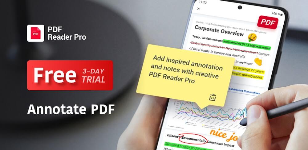 PDF Reader Pro screenshot 1