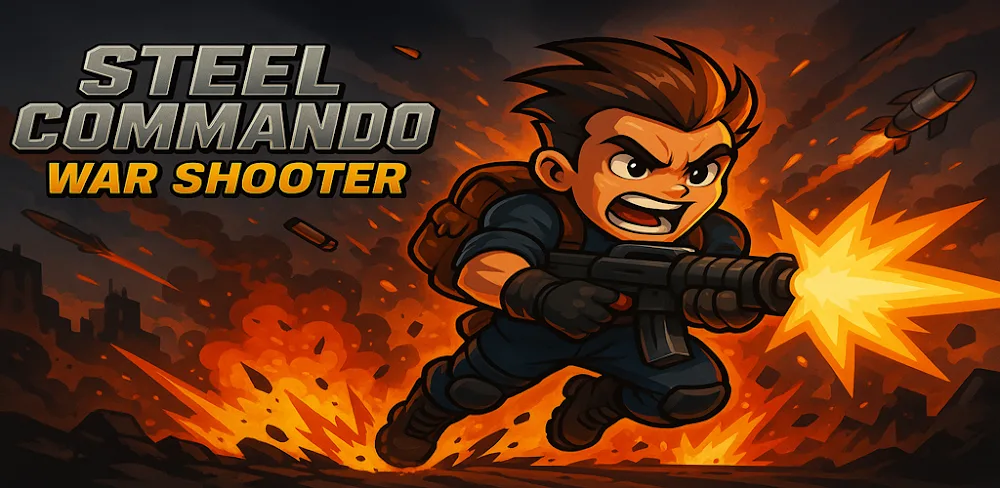 Steel Commando: War Shooter screenshot 1