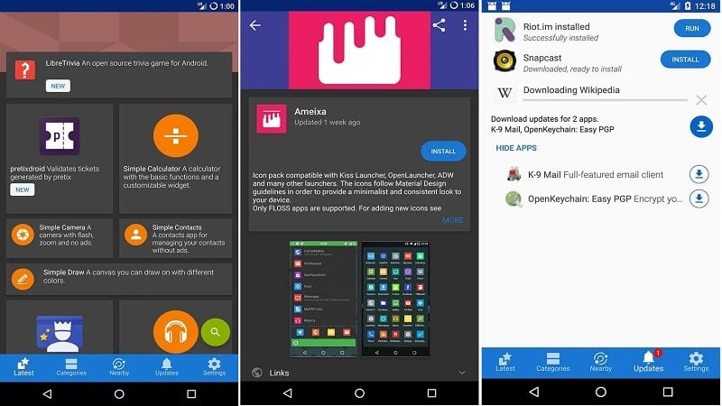 F-Droid screenshot 1