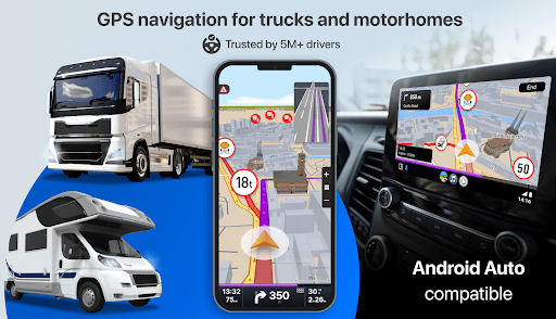 Sygic Truck MOD APK (Pro Unlocked) 22.3.4 Final screenshot 1