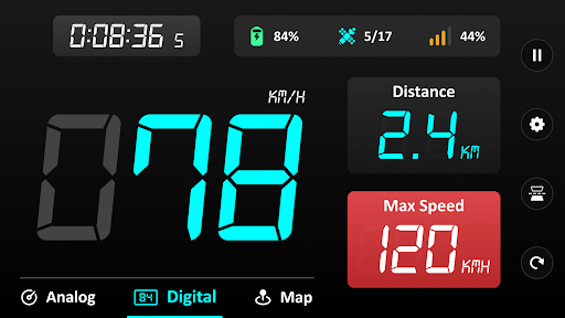 GPS Speedometer MOD screenshot 1
