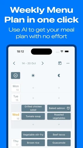 Meal Planner & Recipes | Mealo MOD screenshot 1