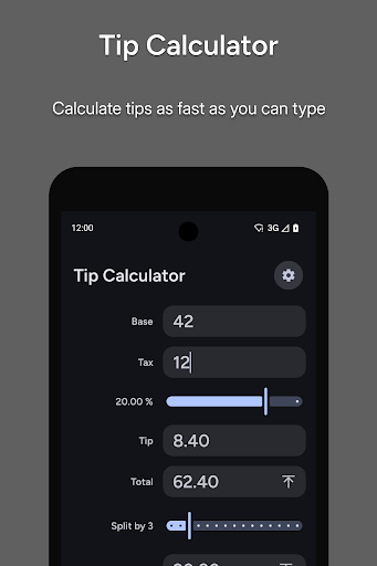 Tip Calculator MOD APK (Premium Unlocked) 11.0.0 screenshot 1