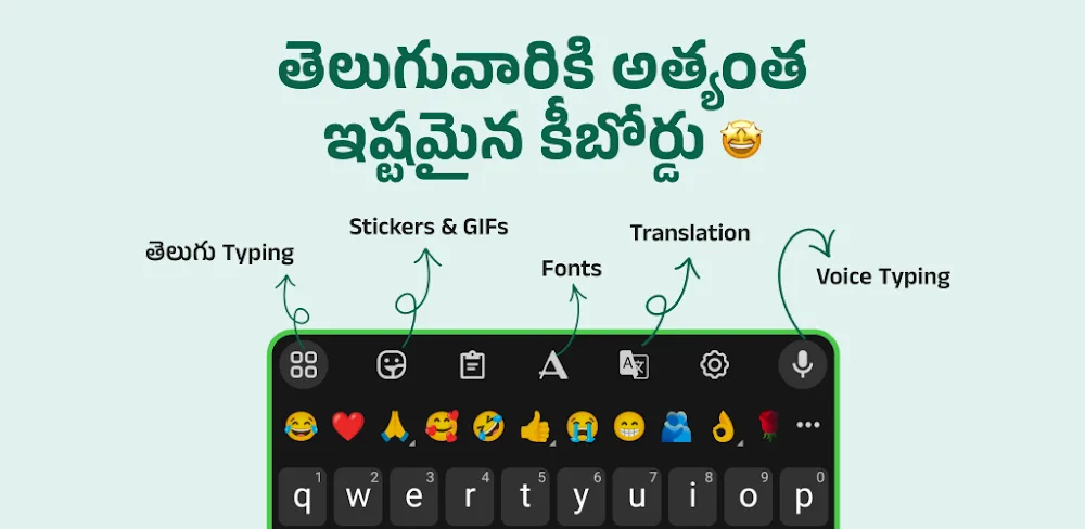 Desh Telugu Keyboard screenshot 1
