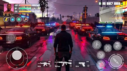 Gangs Fighter Grand City MOD screenshot 1