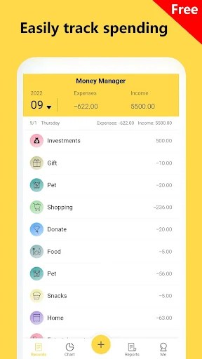 Money Tracker MOD screenshot 1