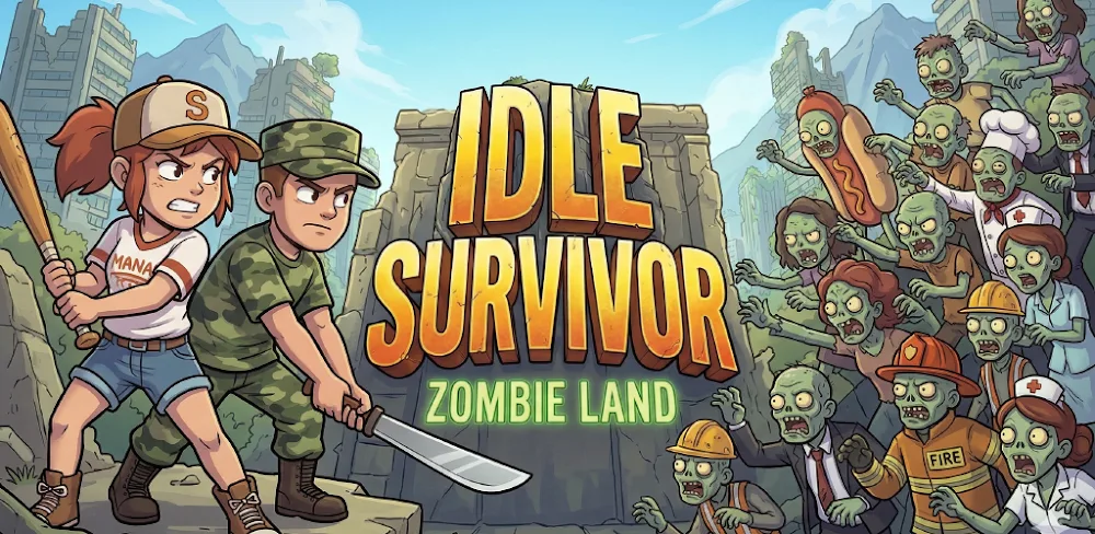 Idle Survivor: Zombie Land screenshot 1