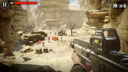 Zombie Sniper War 3 MOD screenshot 1