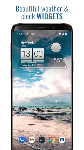 3D Sense Clock & Weather MOD screenshot 1