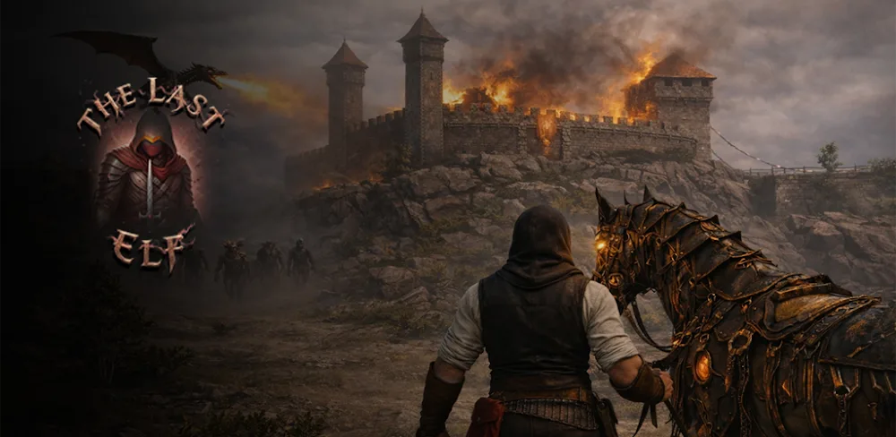 The Last Elf: Dark Fantasy RPG screenshot 1