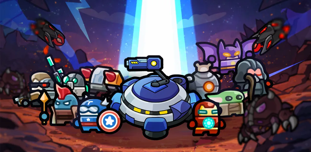 Space Minions: Defense screenshot 1