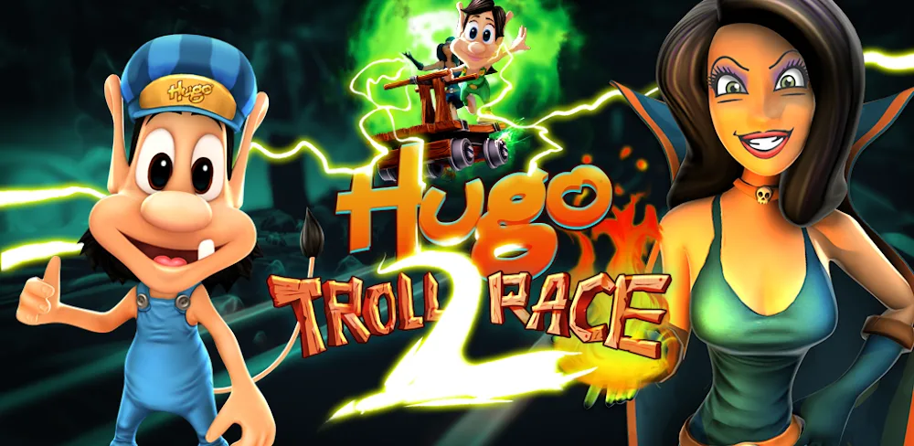 Hugo Troll Race 2: Rail Rush screenshot 1