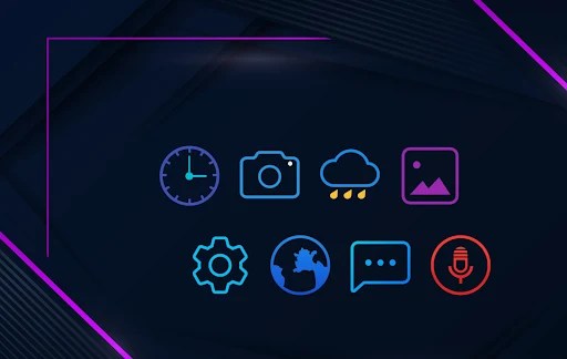 UX Line: Icon Pack (Pro) MOD screenshot 1