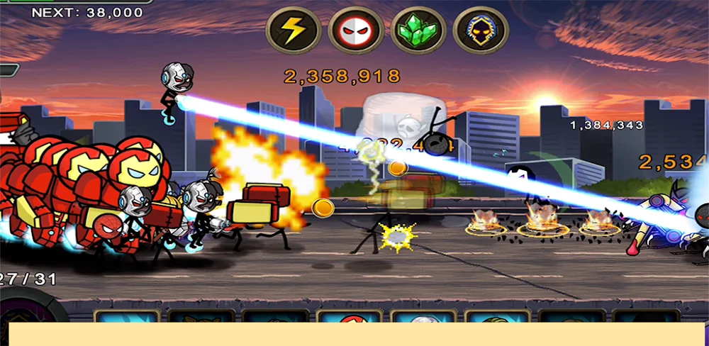 HERO WARS SuperStickmanDefense screenshot 1