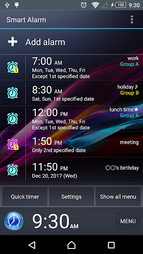 Smart Alarm MOD screenshot 1