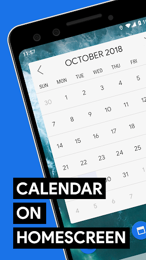 Month: Calendar Widget MOD screenshot 1