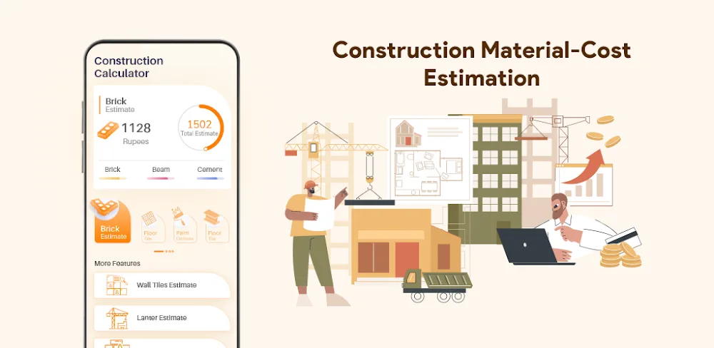 Construction Estimator App screenshot 1