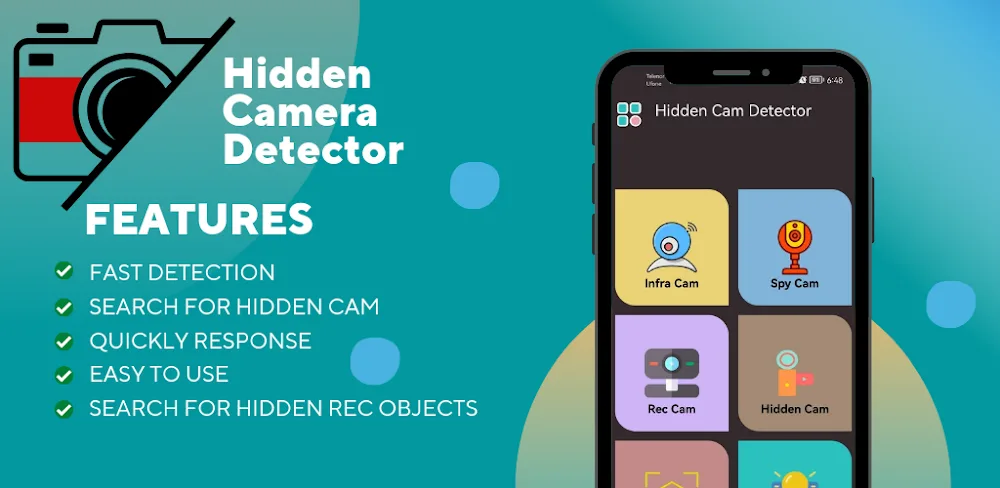 Hidden Camera Detector Spy Cam screenshot 1