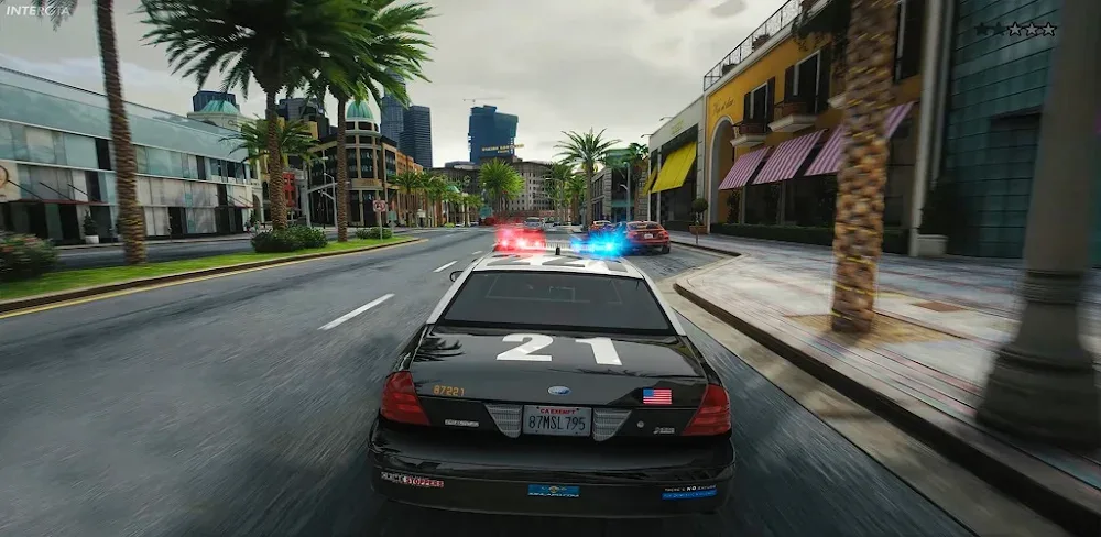 Highway Police Chase Car Games screenshot 1