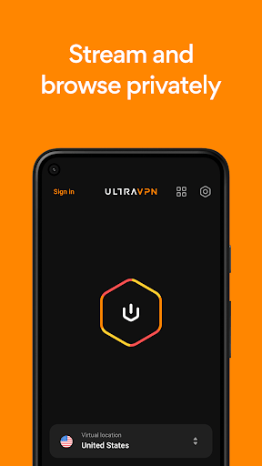 Ultra VPN MOD screenshot 1
