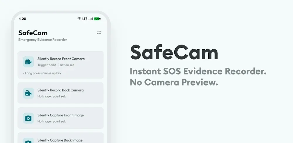 SafeCam screenshot 1