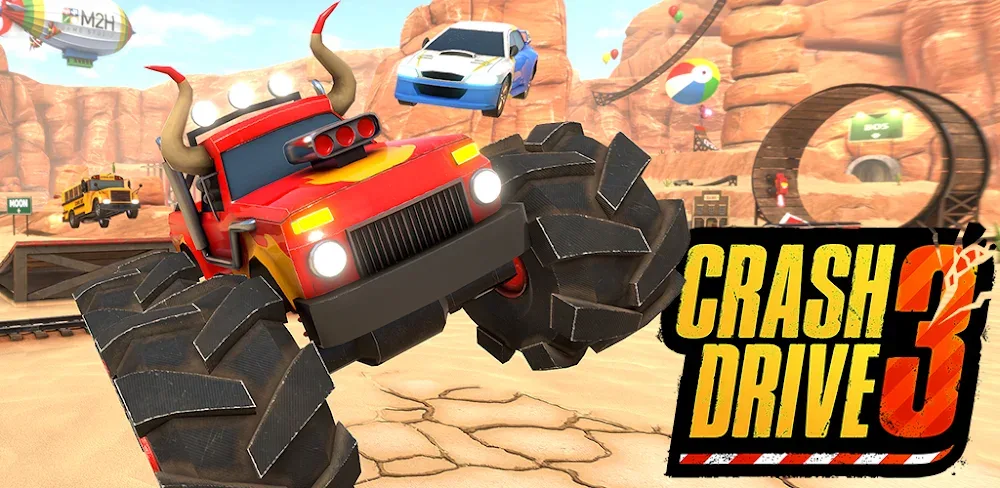 Crash Drive 3: Car Stunting screenshot 1