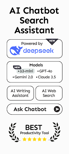 AI Chatbot for DeepSeek R1+ MOD screenshot 1