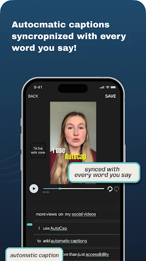 AutoCap Captions Teleprompter MOD screenshot 1