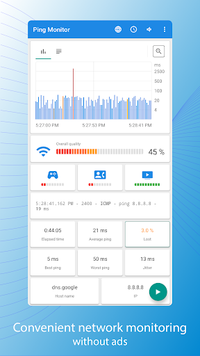 Ping Monitor MOD screenshot 1