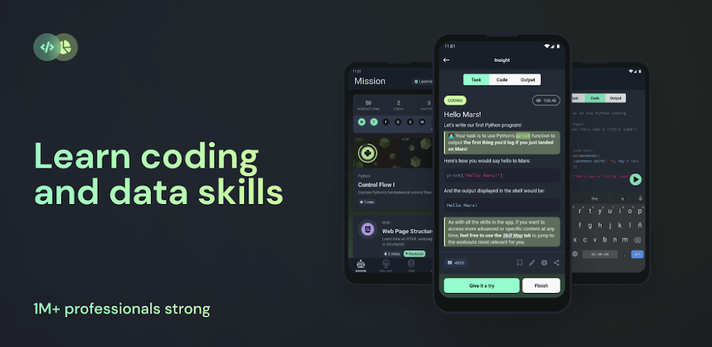 Enki: Learn to code screenshot 1