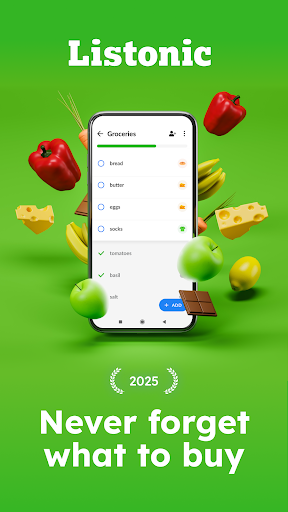 Shopping List Listonic screenshot 1