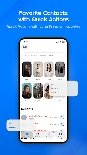 Phone App MOD screenshot 1