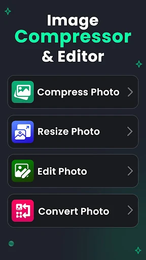 JPEG Image Compressor & Resize MOD screenshot 1