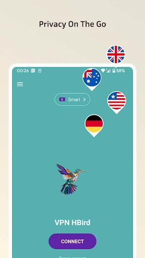 VPN HBird MOD screenshot 1