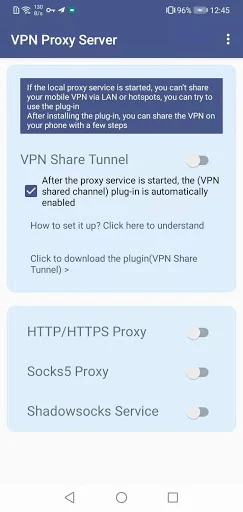 VPN Proxy Server MOD screenshot 1
