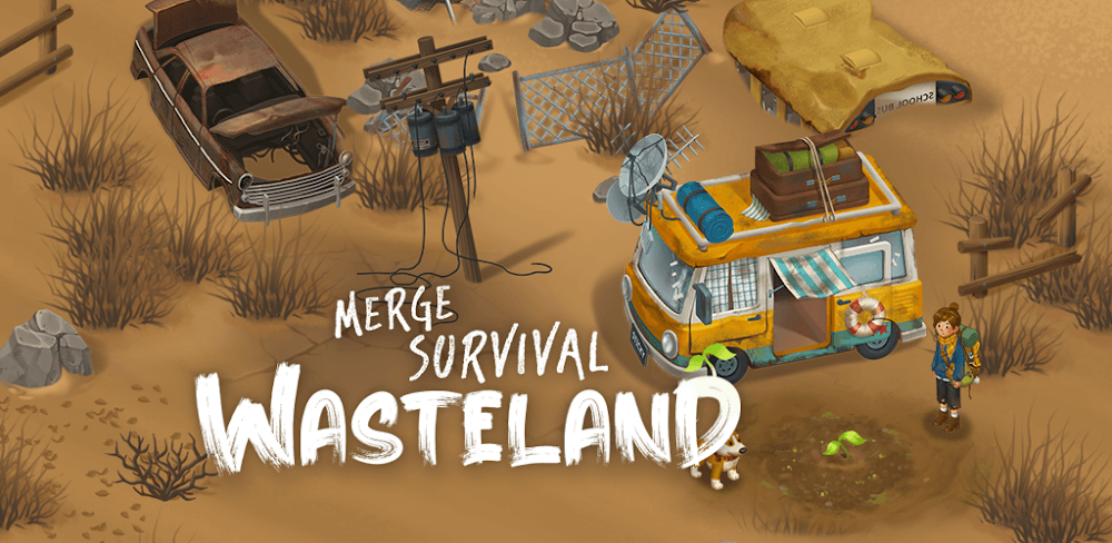 Merge Survival : Wasteland screenshot 1