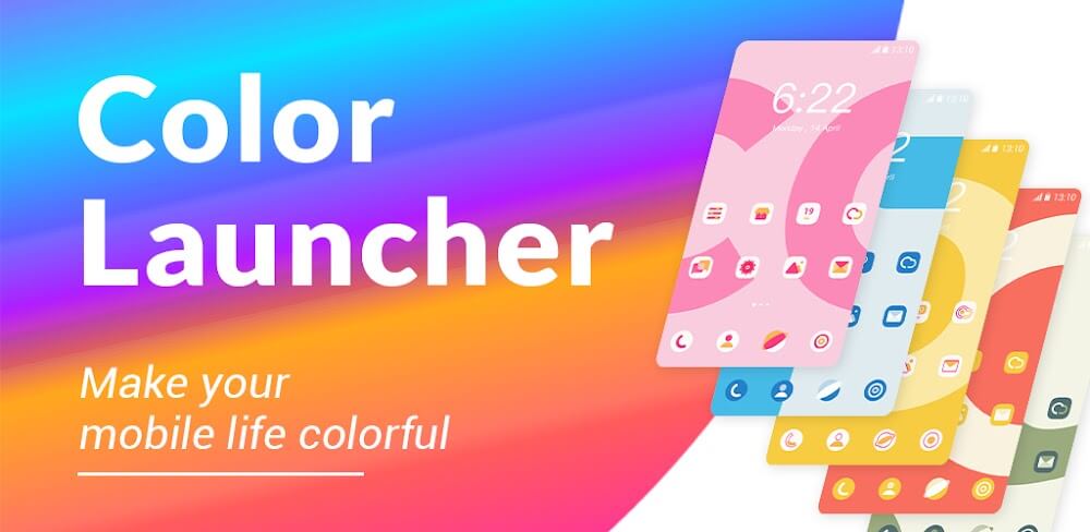 Color Launcher, cool themes screenshot 1