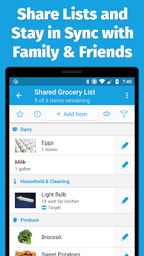 AnyList: Grocery Shopping List MOD screenshot 1