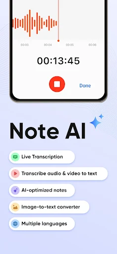 AI Note Taker screenshot 1